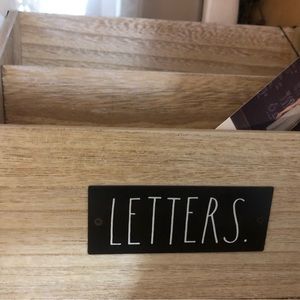 Rae Dunn letter holder